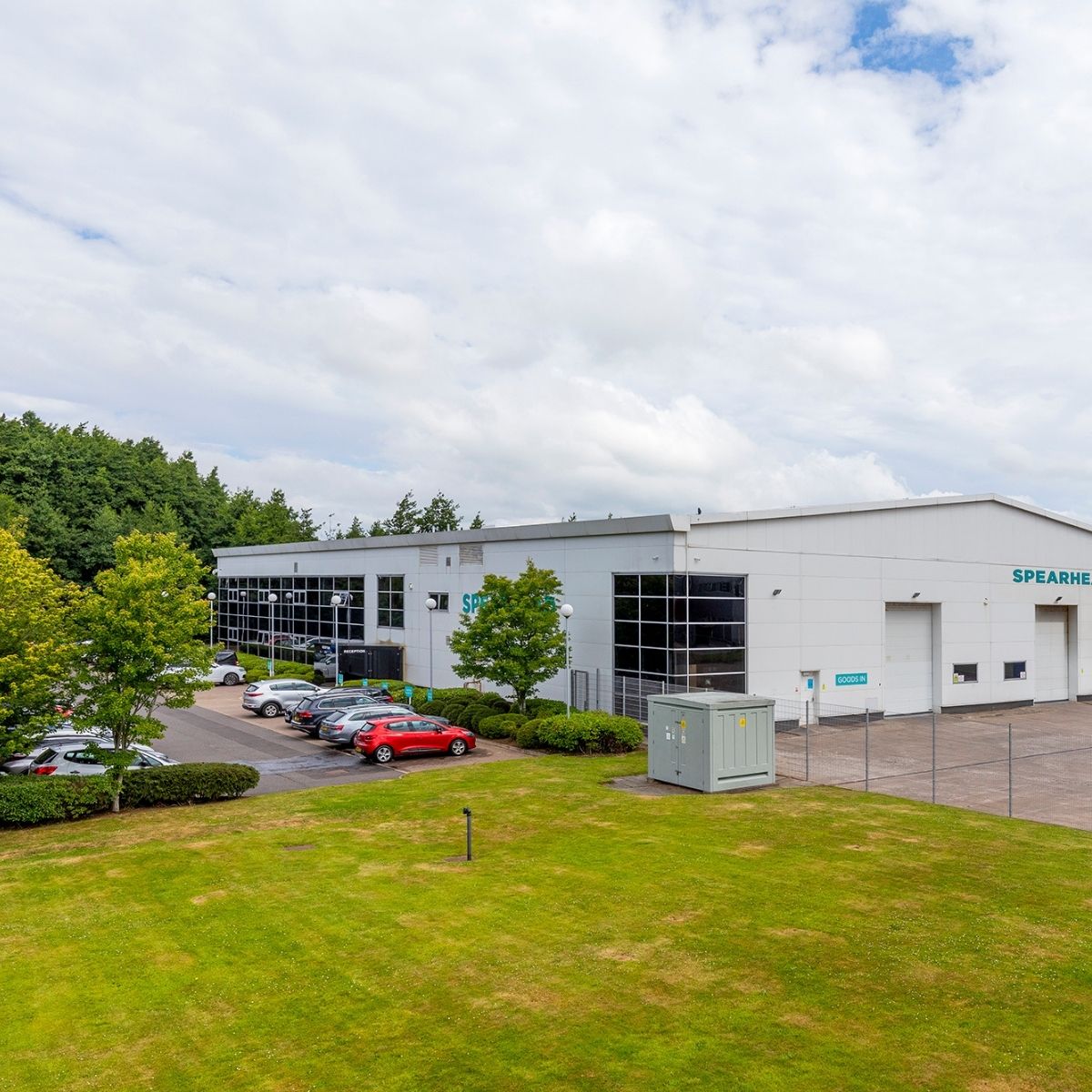 spearhead's head office and distribution facility