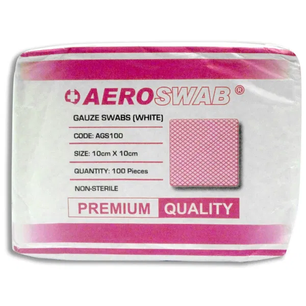 Aero Swab 8 Ply Gauze Swabs