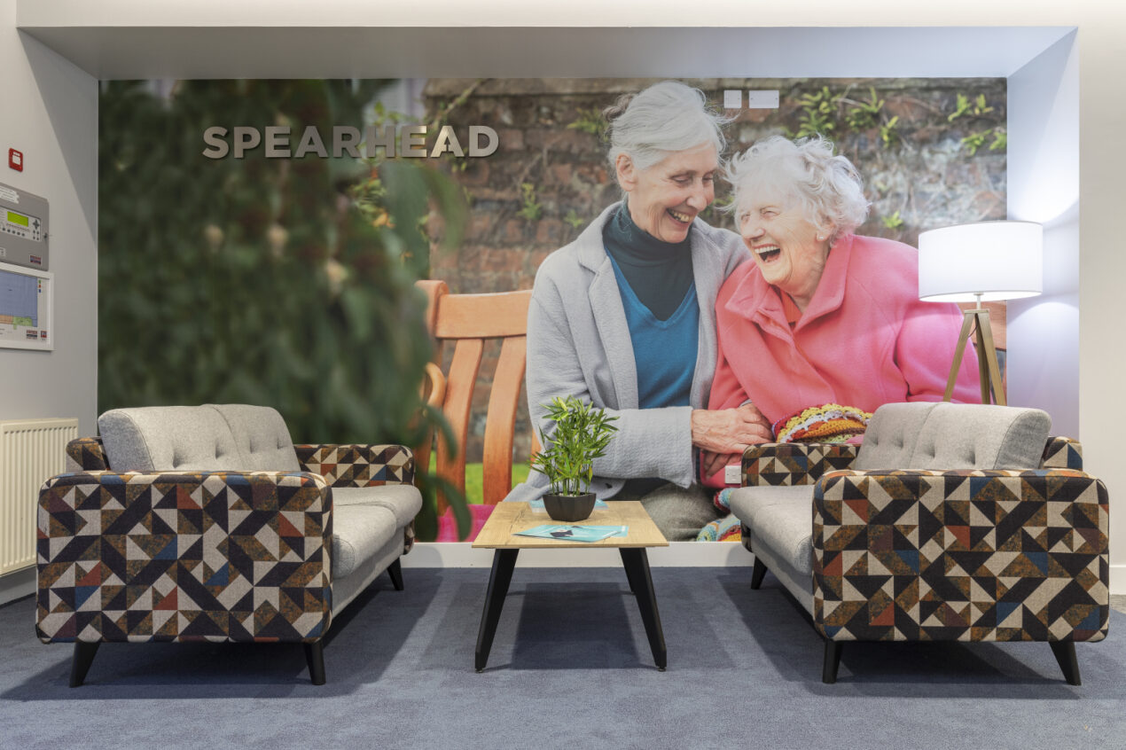 Showroom Reception Seating Area